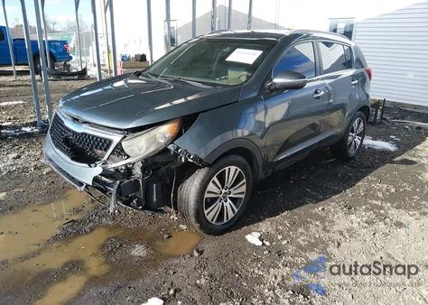 2015 Kia Sportage Ex z USA, uszkodzony, nr VIN KNDPC3AC9F7723376